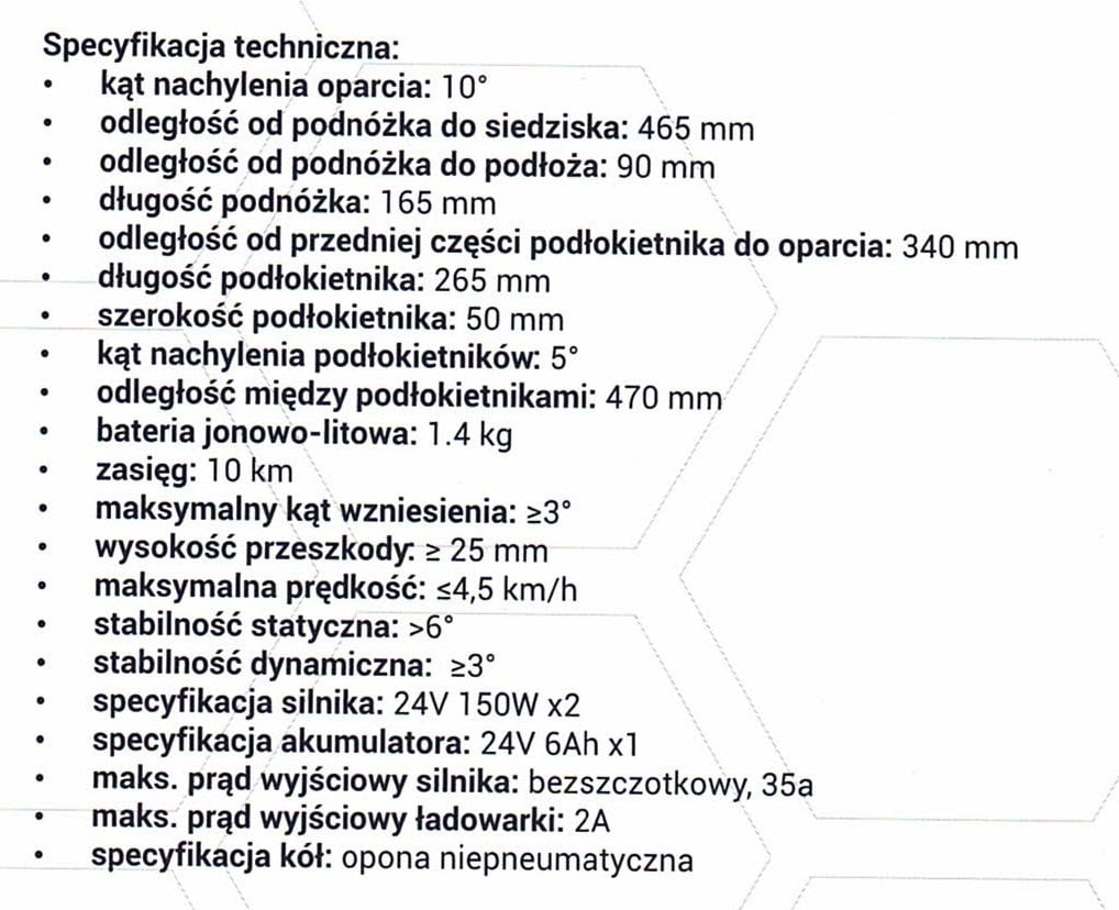 wózek elektryczny lekki tani